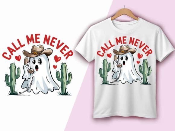 Call Me Never Ghost Cowboy Cactus Vector Review for Real Projects