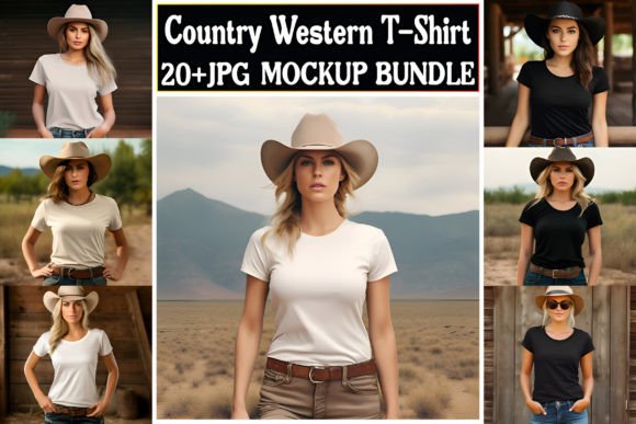 Country Western T-Shirt Mockups Bundle Review for Real Projects