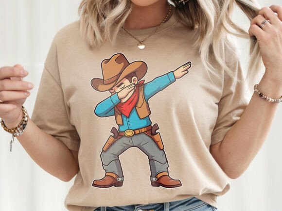 Cowboy Dabbing T-Shirt Design Review: Real Project Use