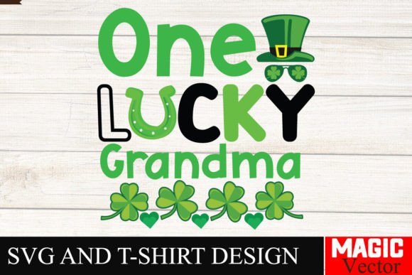 One Lucky Grandma SVG, St. Patrick's Day Design Review